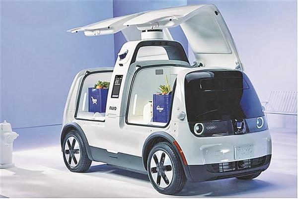 运货量提升2倍 比亚迪第三代无人驾驶配送车完成试运行