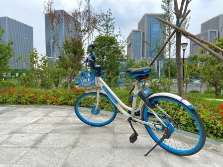 淮北实现公共自行车租赁出行 居民服务“一卡通”